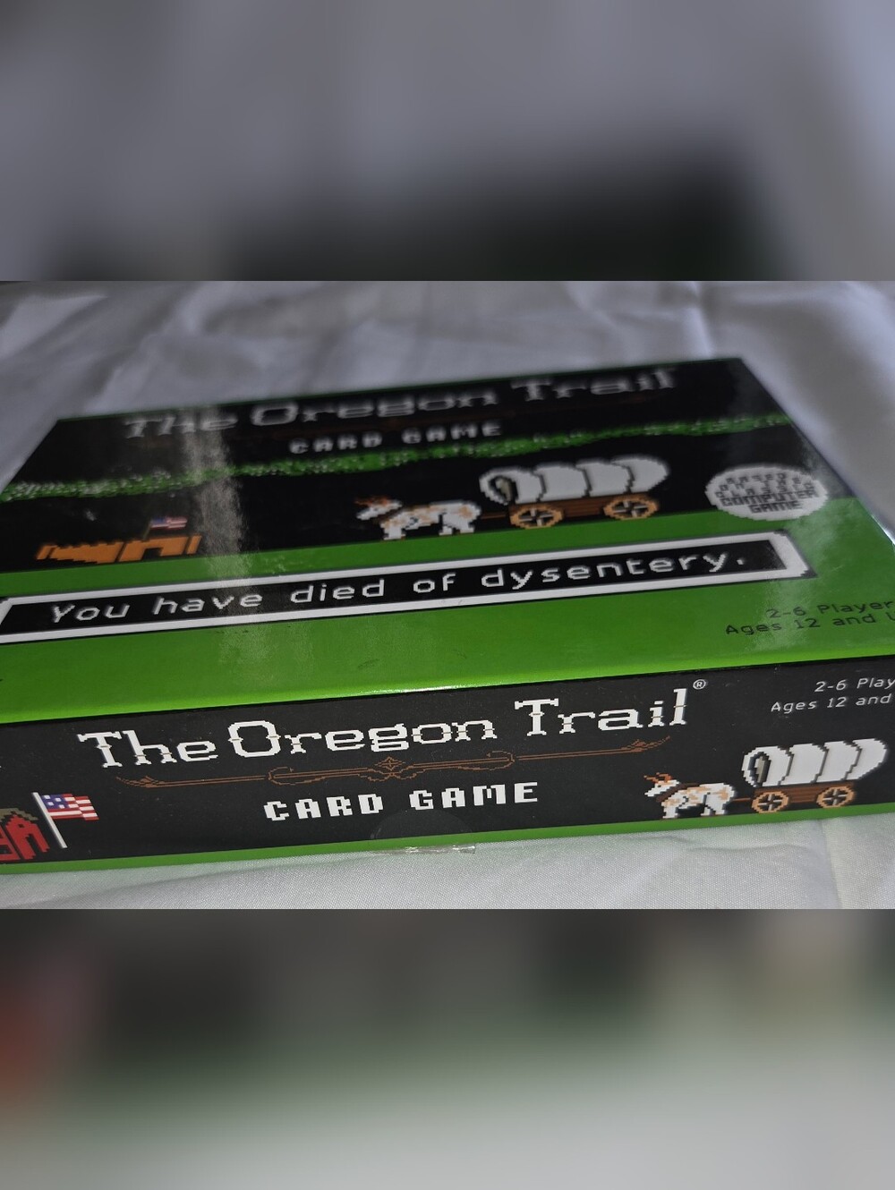 Pressman Oregon Trail Card Game Initial Release